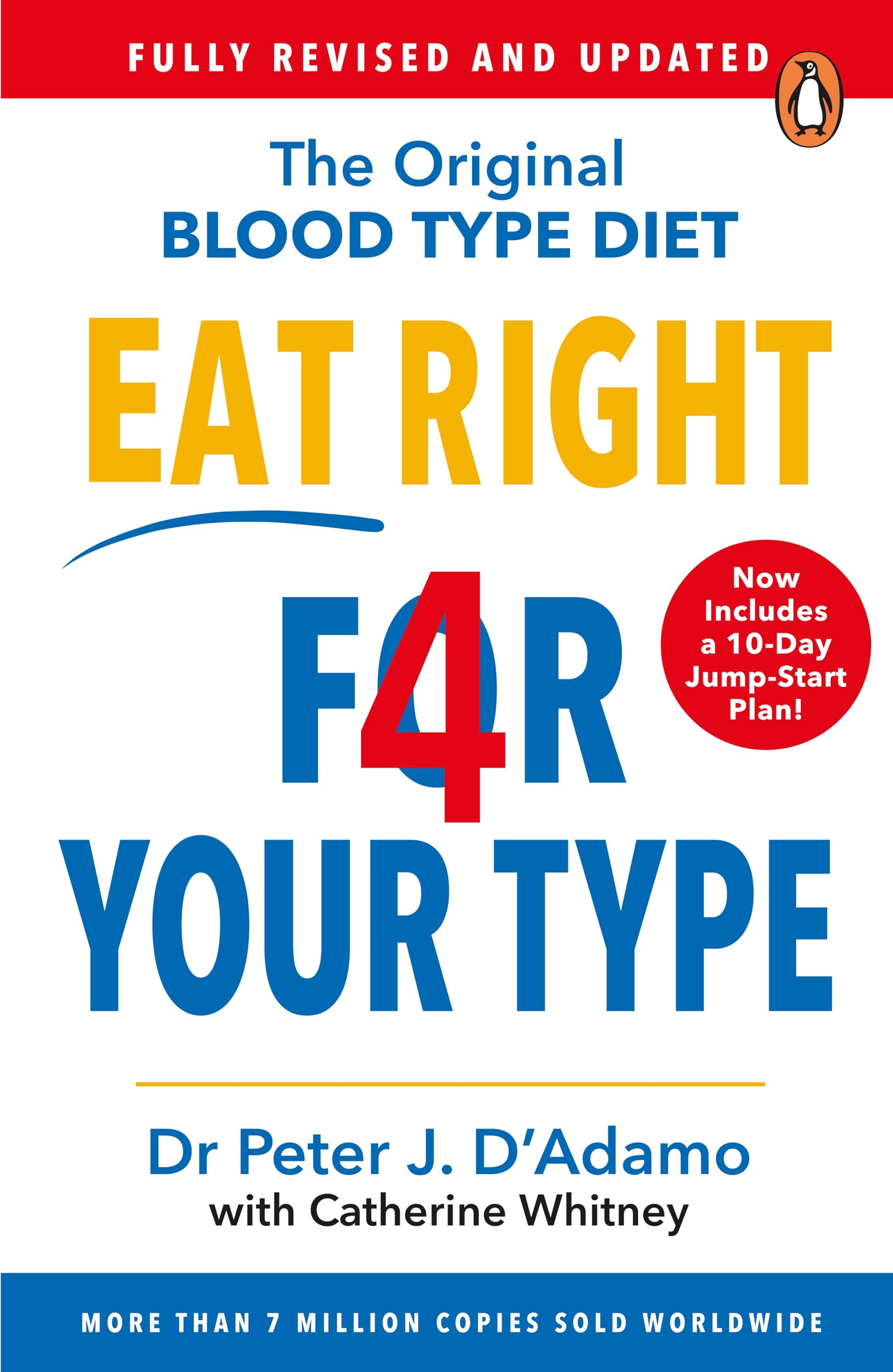 Eat Right 4 Your Type: Fully Revised with 10day JumpStart Plan,Used