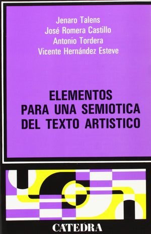 Elementos para una semitica del texto artstico (Spanish Edition),Used