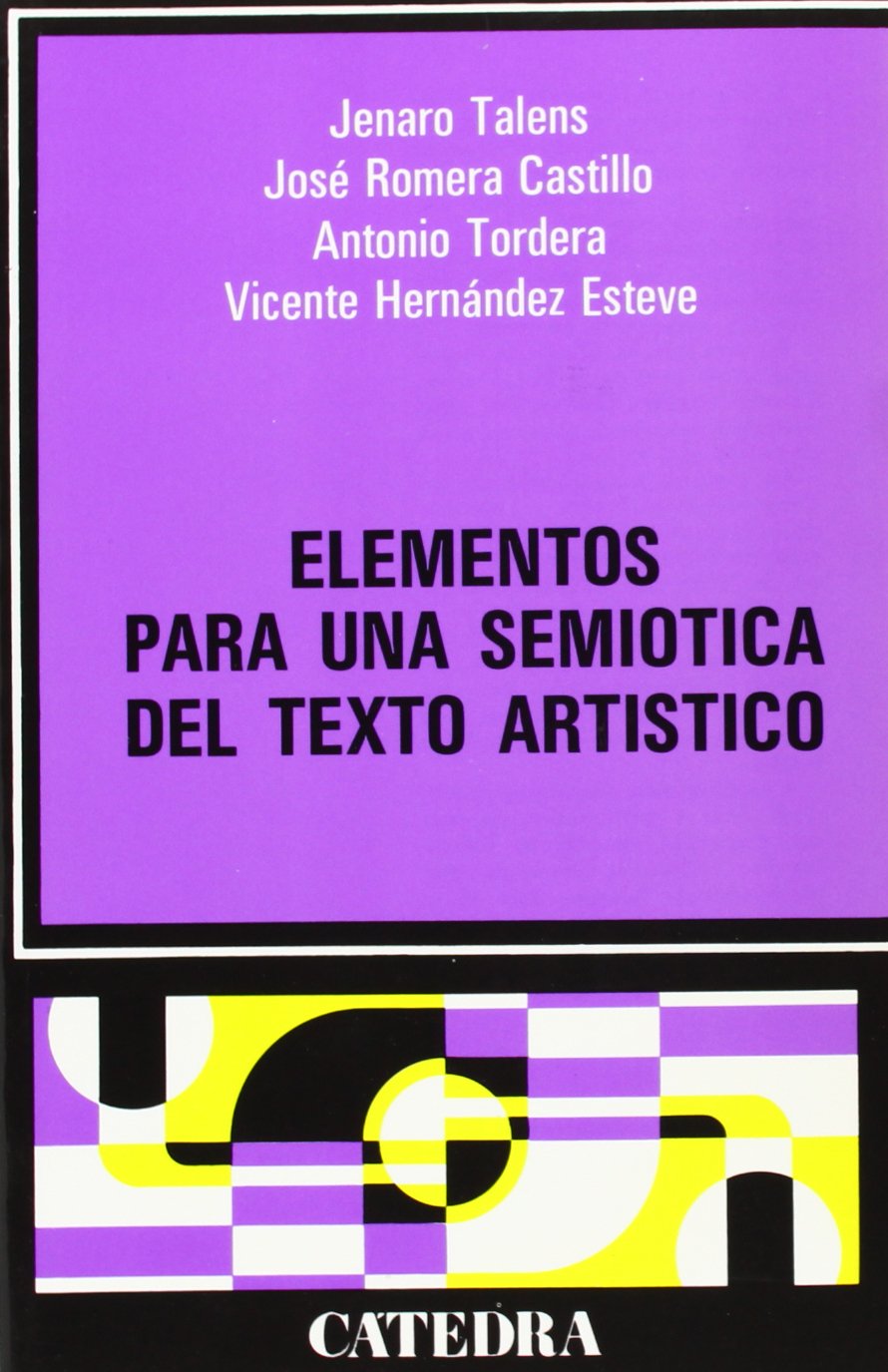 Elementos para una semitica del texto artstico (Spanish Edition),Used