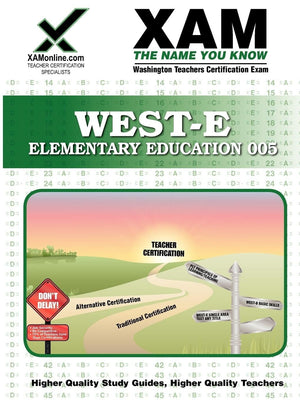 WESTE Elementary Education Teacher Certification Test Prep Study Guide,New
