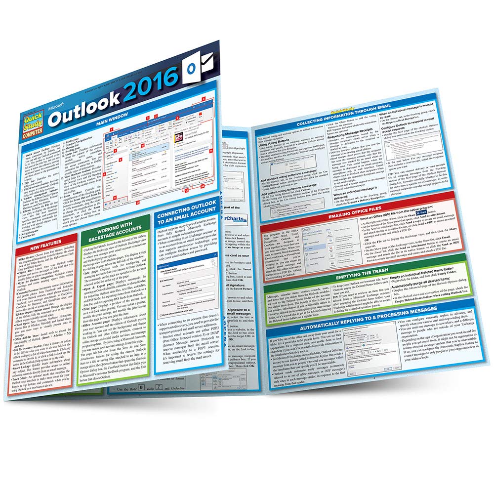 Microsoft Outlook 2016 (Quick Study Computer)