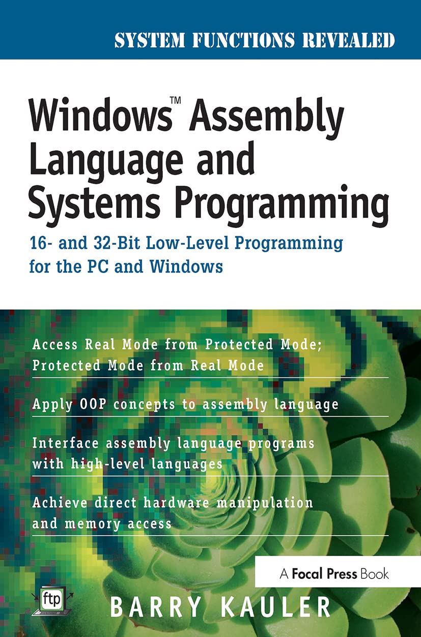 Windows Assembly Language and Systems Programming,Used