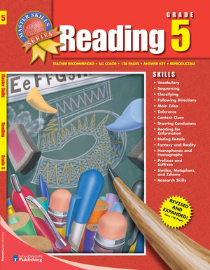 Reading, Grade 5 (Master Skills),Used
