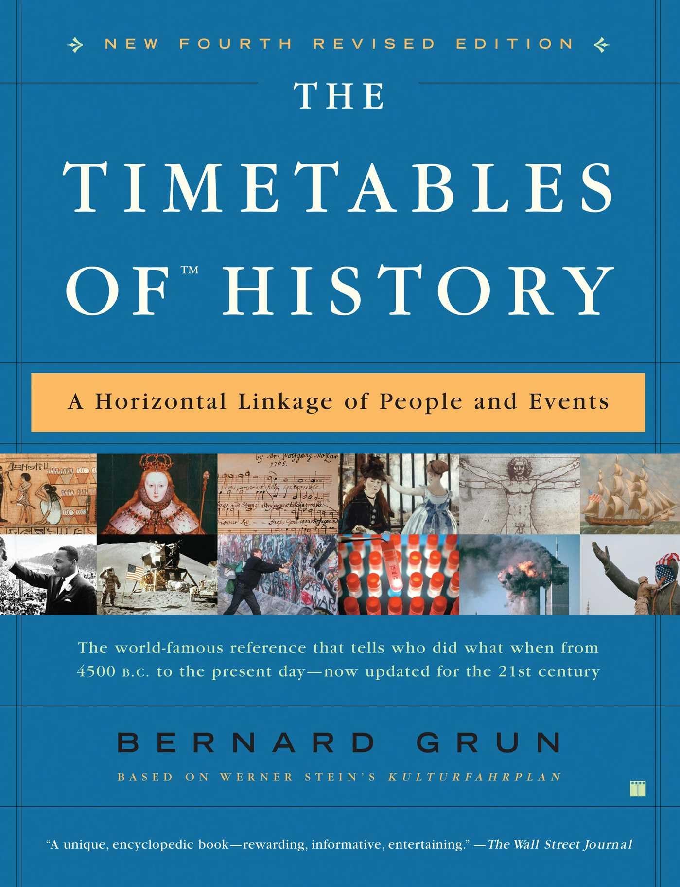 The Timetables Of History: A Horizontal Linkage Of People And Events,New