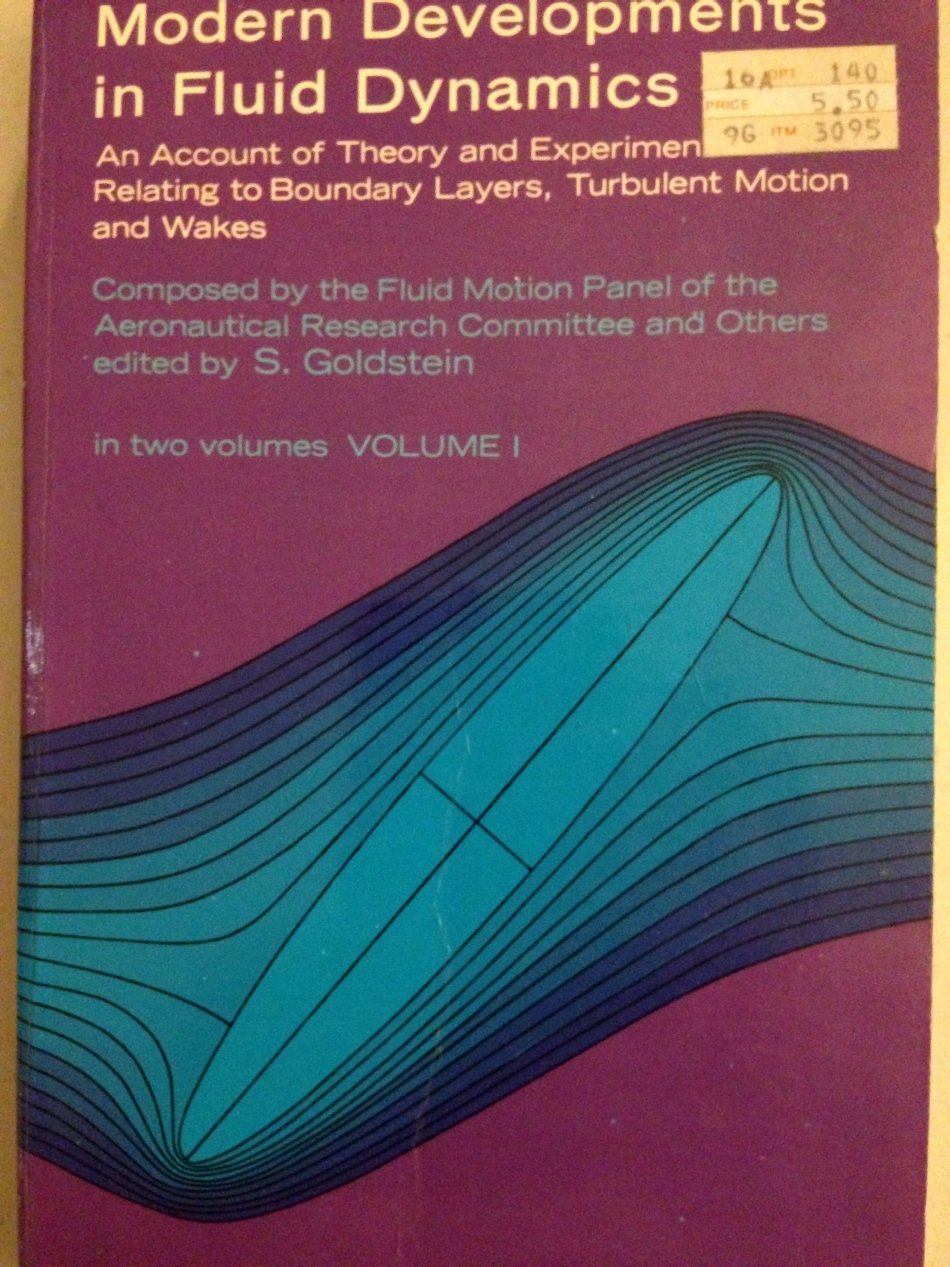 Modern Developments In Fluid Dynamics, Vol. 1,New