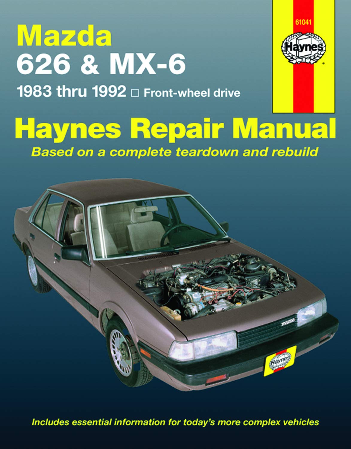 Mazda 626 & Mx6 Automotive Repair Manual: Frontwheel Drive 1983 1992 (Haynes Automotive Repair Manual Series)