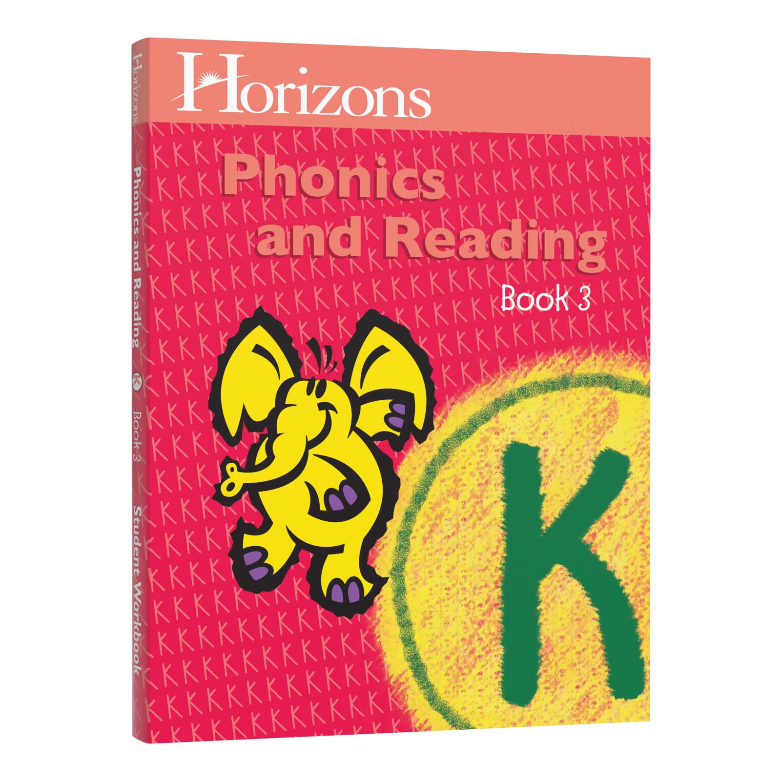 Horizons Kindergarten Phonics & Reading Student Book 3 (Lifepac),Used