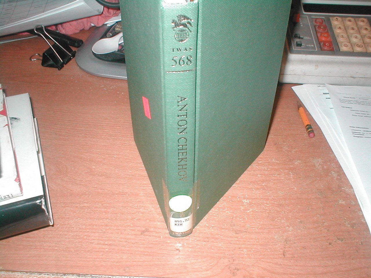 Anton Chekhov (Twayne's World Authors Series),Used