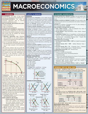 Macroeconomics Quickstudy Laminated Reference Guide (Quickstudy Business)