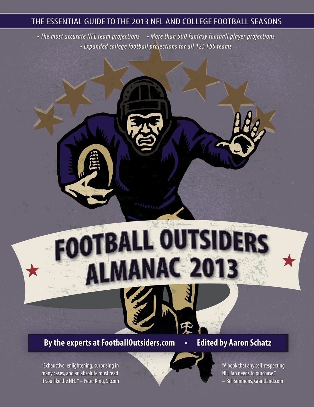 Football Outsiders Almanac 2013: The Essential Guide to the 2013 NFL and College Football Seasons,Used