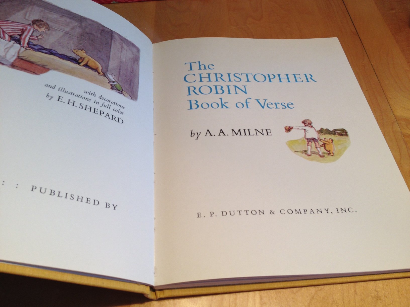 The Christopher Robin Book of Verse,Used