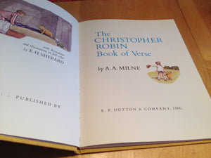 The Christopher Robin Book of Verse,Used