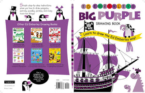 Ed Emberley's Big Purple Drawing Book (Ed Emberley Drawing Books),Used