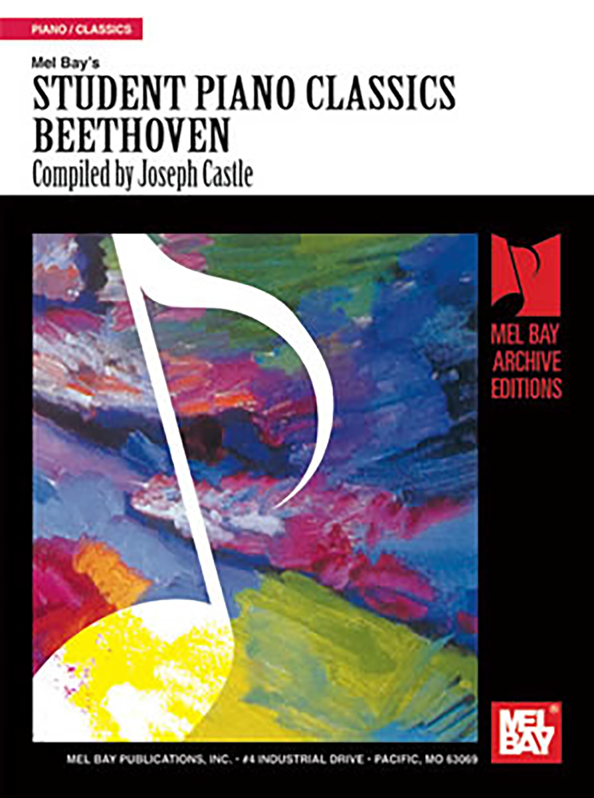 Student Piano Classics Beethoven (Mel Bay Archive Editions),Used