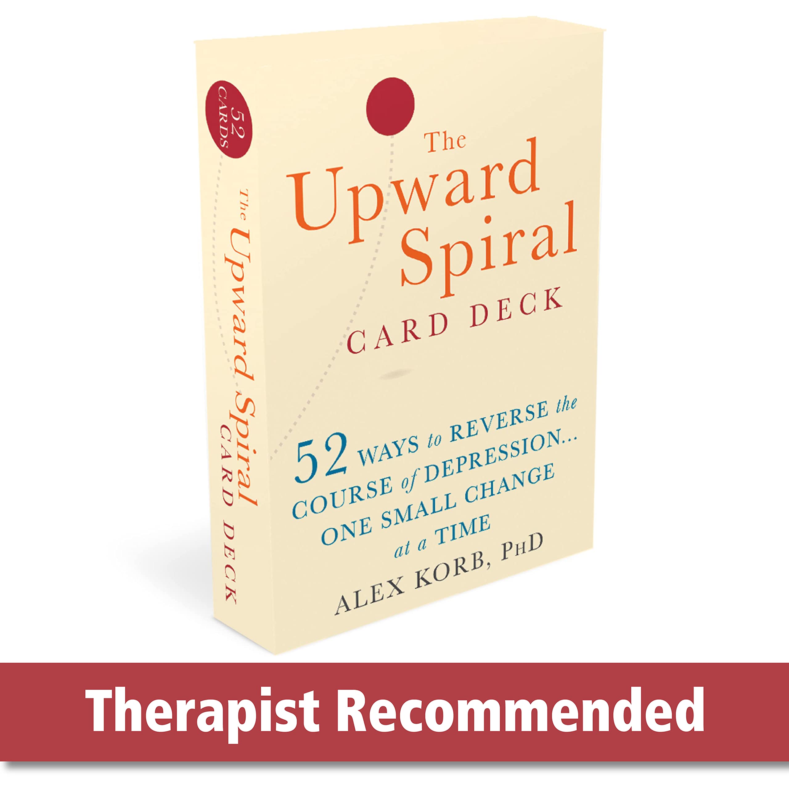 The Upward Spiral Card Deck: 52 Ways to Reverse the Course of Depression...One Small Change at a Time,Used