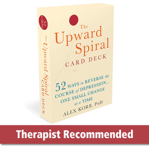 The Upward Spiral Card Deck: 52 Ways to Reverse the Course of Depression...One Small Change at a Time,Used
