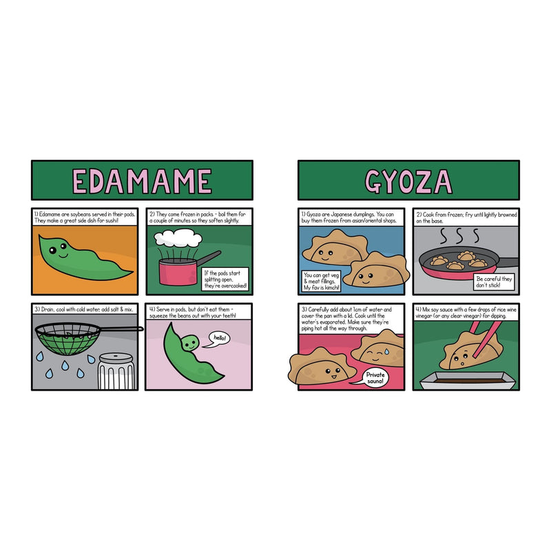 Sushi Comic Book: StepbyStep Recipes,Used