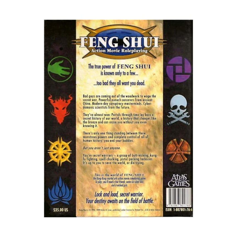 Feng Shui: Action Movie Roleplaying,Used