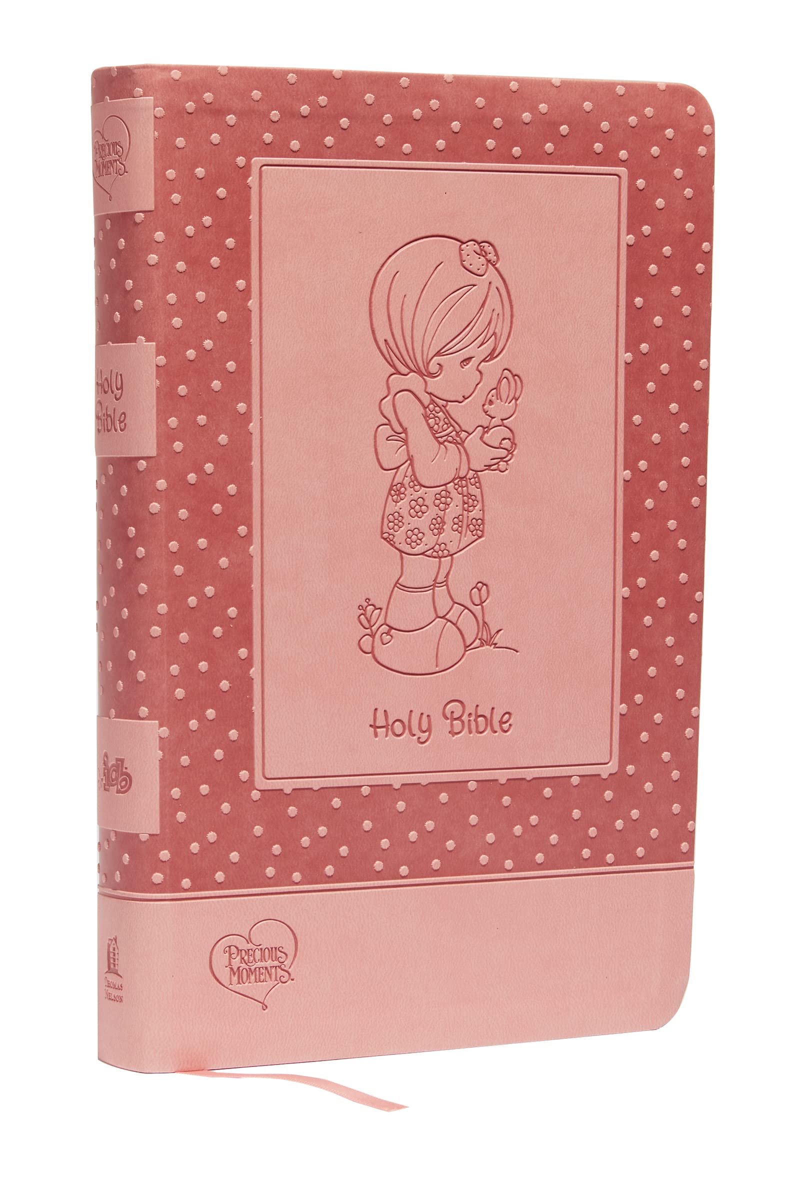 ICB, Precious Moments Bible, Leathersoft, Pink: International Children's Bible,Used
