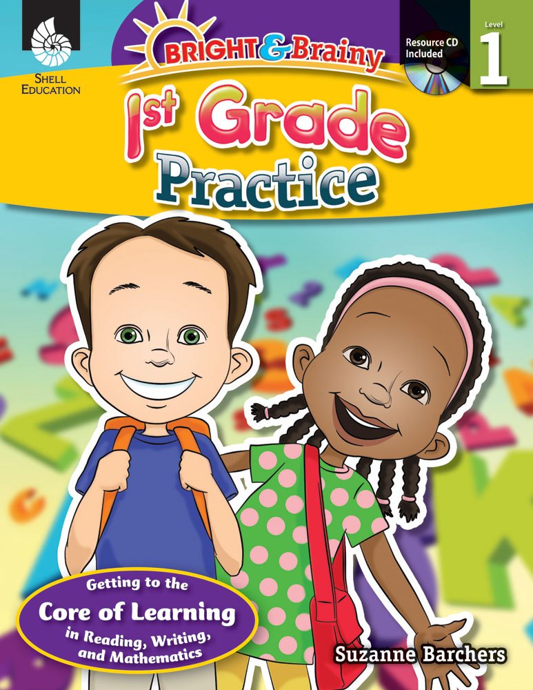 Bright & Brainy: 1st Grade Practice,Used