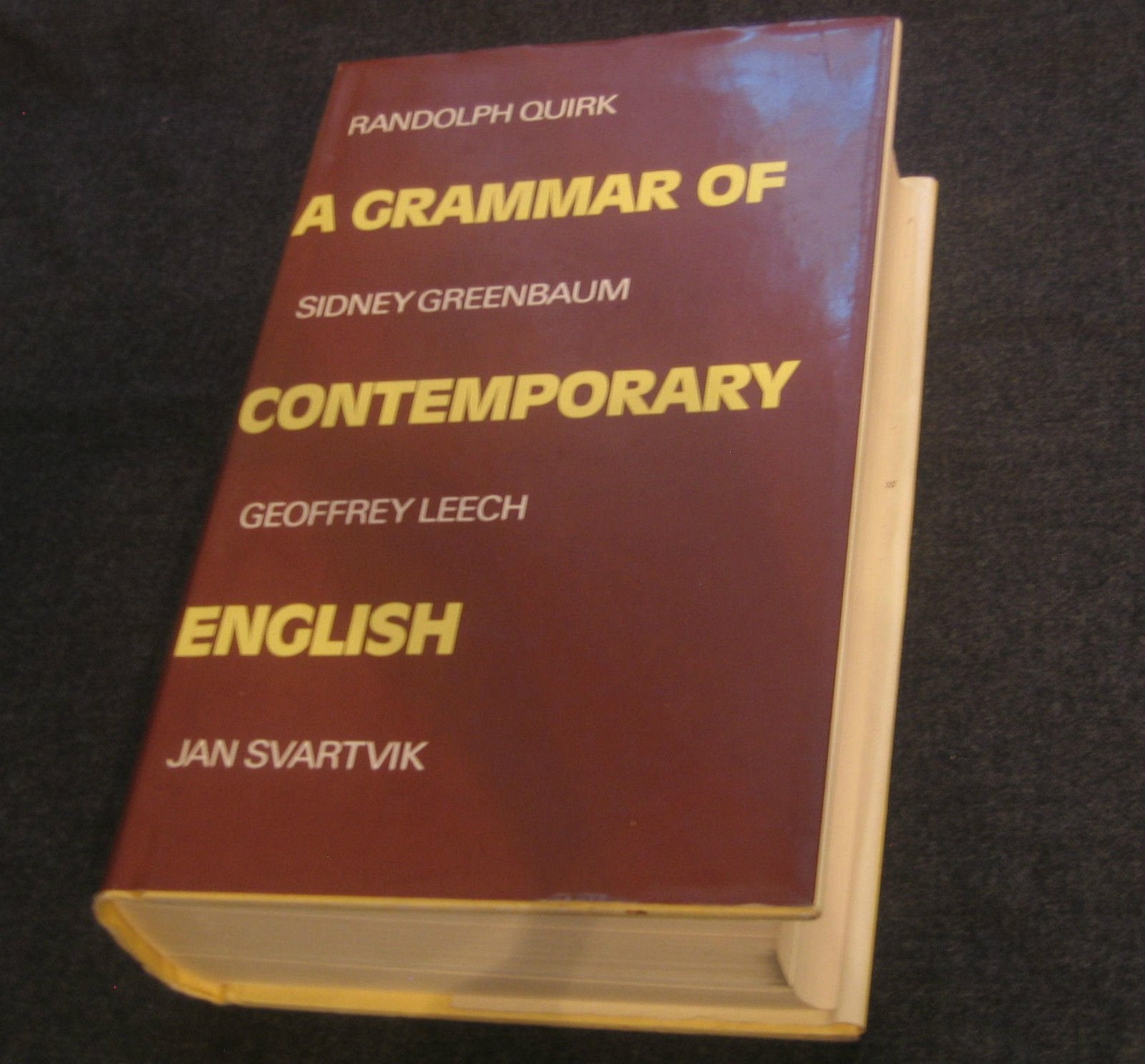 A Grammar Of Contemporary English,Used