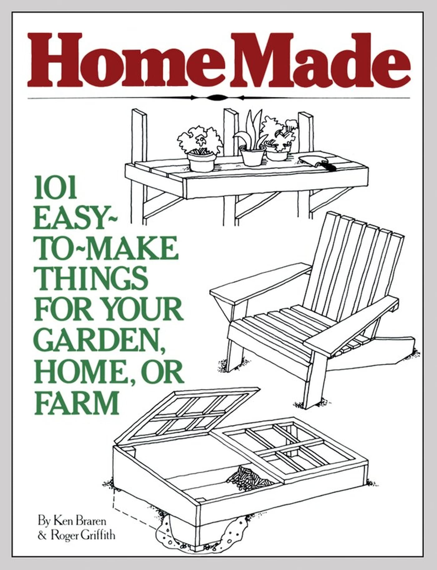 HomeMade: 101 EasytoMake Things for Your Garden, Home, or Farm,Used