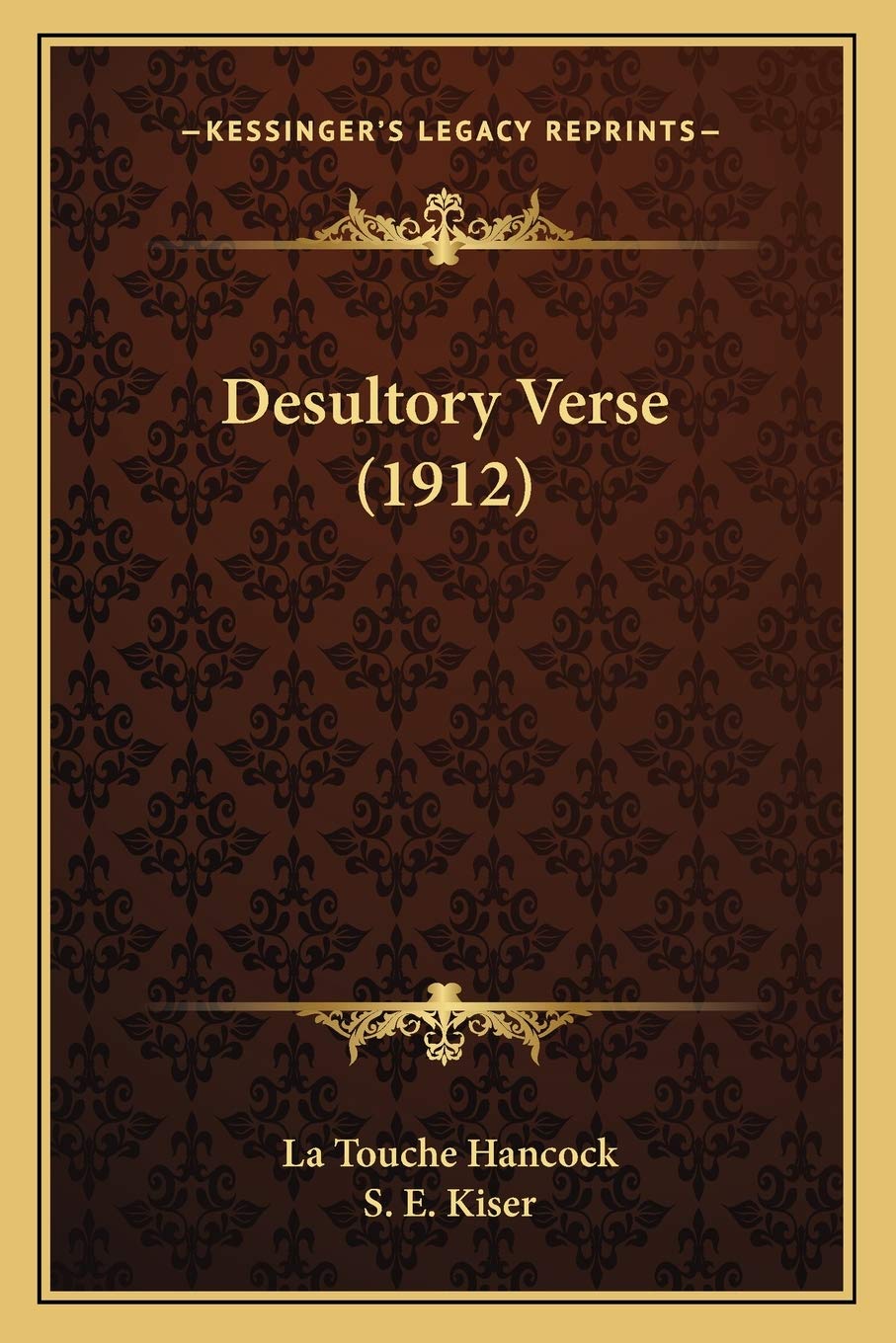 Desultory Verse (1912),Used