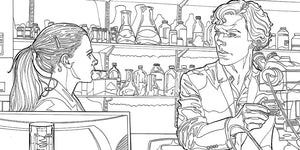 Sherlock: The Mind Palace: A Coloring Book Adventure-new