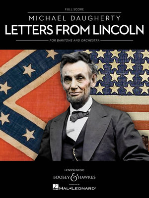 Letters From Lincoln: For Baritone And Orchestra Full Score, Archive Edition,Used