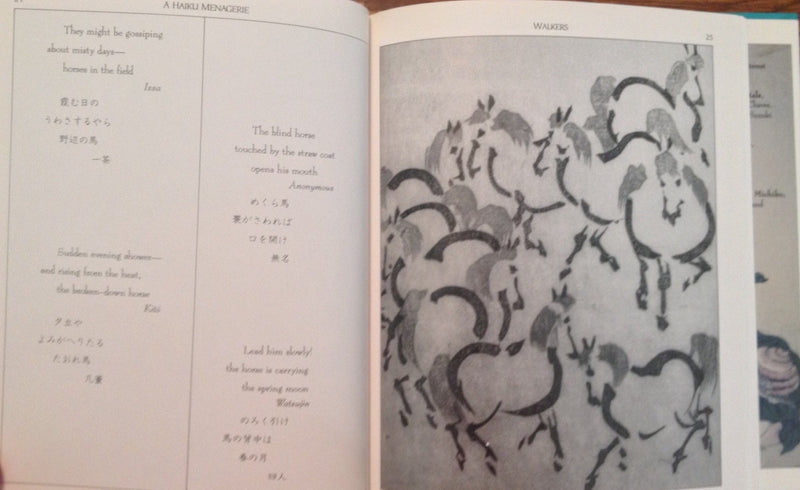 Haiku Menagerie: Living Creatures In Poems And Prints,Used