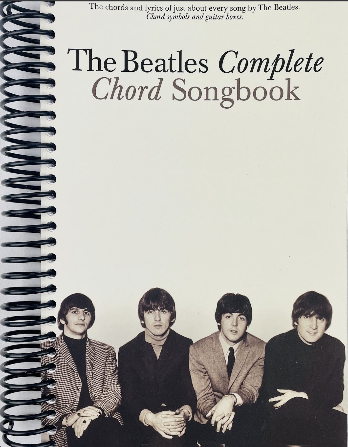 The Beatles Complete Chord Songbook In Spiral Bound