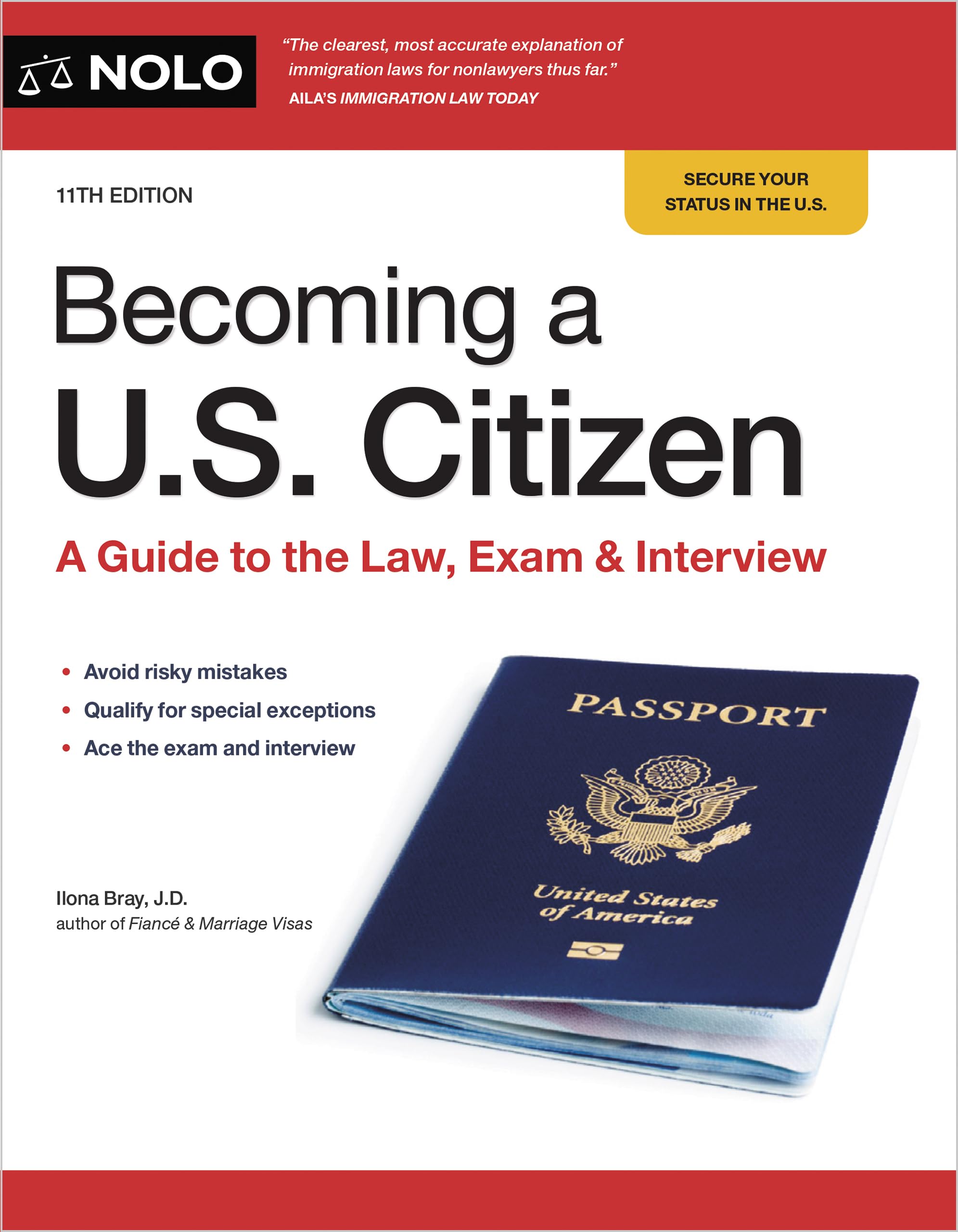 Becoming A U.S. Citizen: A Guide To The Law, Exam & Interview,Used