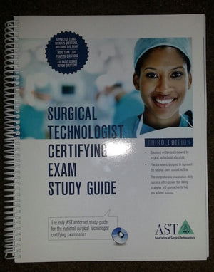 Surg Tech Certifying Exam Study Guide 3rd Ed,Used