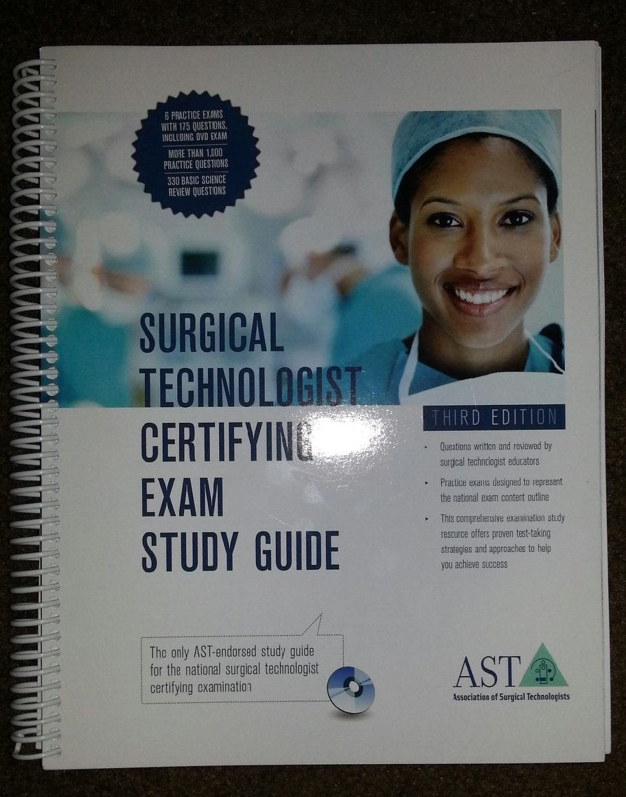 Surg Tech Certifying Exam Study Guide 3rd Ed,Used