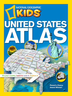 National Geographic Kids United States Atlas,Used