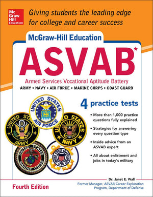 McGrawHill Education ASVAB, Fourth Edition (McGraw Hill's ASVAB),Used