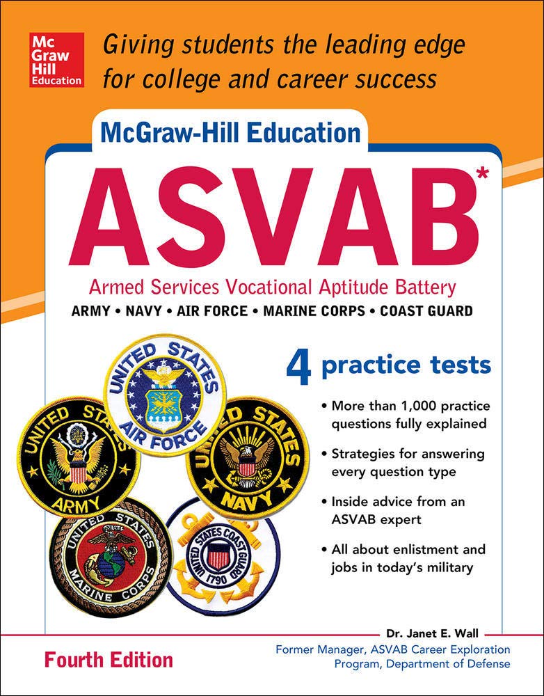 McGrawHill Education ASVAB, Fourth Edition (McGraw Hill's ASVAB),Used