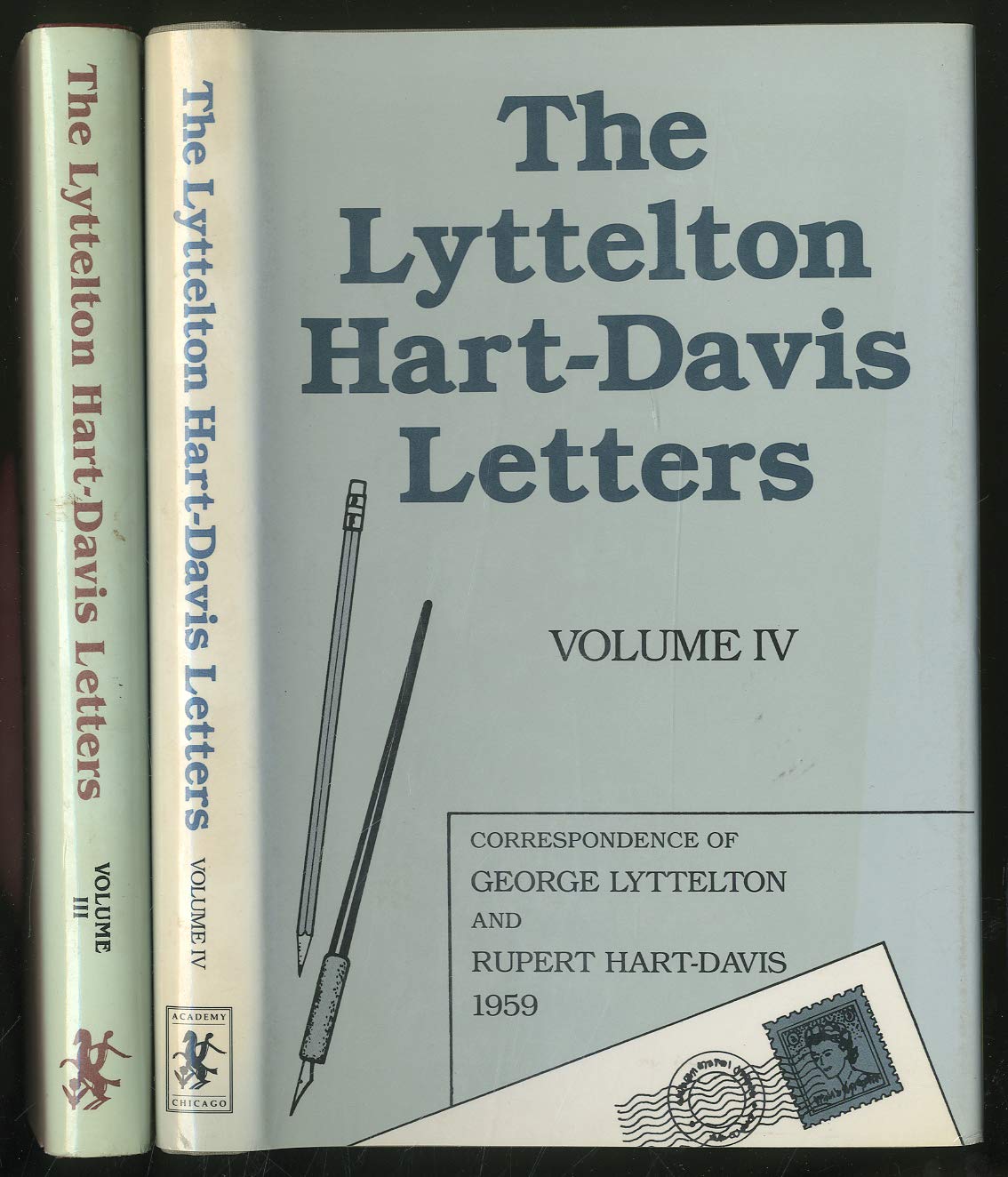 The Lyttelton HartDavis Letters (Volume IV): Correspondence of George Lyttelton and RupertHart Davis, 1959,Used