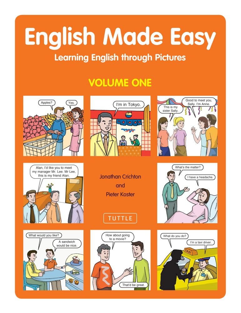 English Made Easy Volume One: Learning English through Pictures,Used