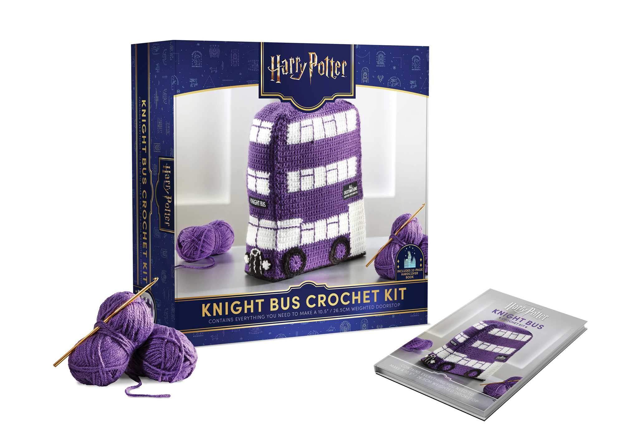 Harry Potter: Knight Bus Doorstop Crochet Kit