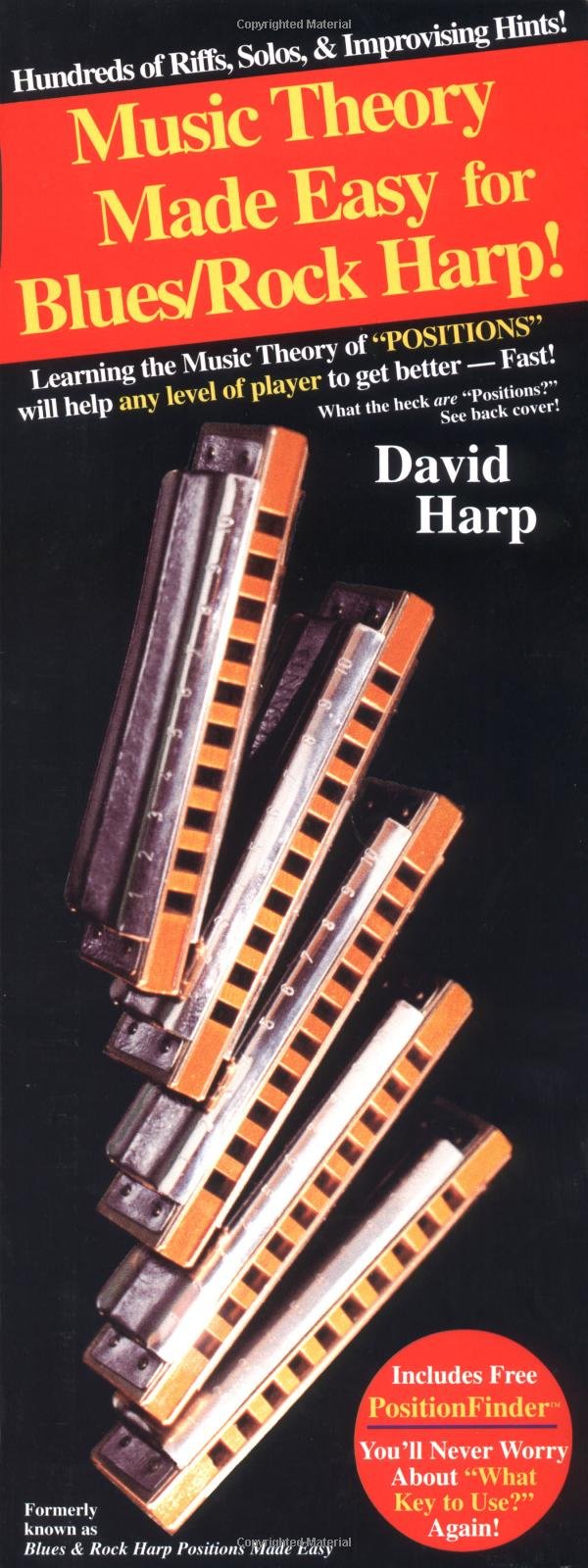 Harp Positions Made Easy for Blues / Rock Harp (Harmonica),Used