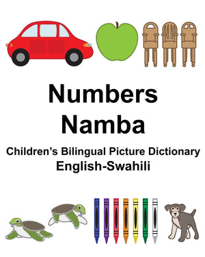 EnglishSwahili Numbers/Namba Childrens Bilingual Picture Dictionary (FreeBilingualBooks.com),Used