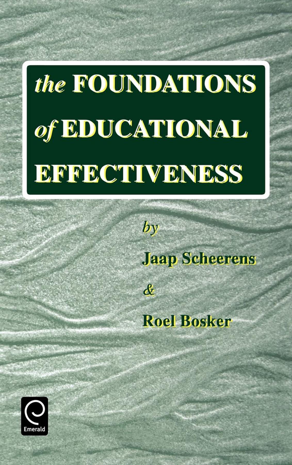 The Foundations of Educational Effectiveness,Used