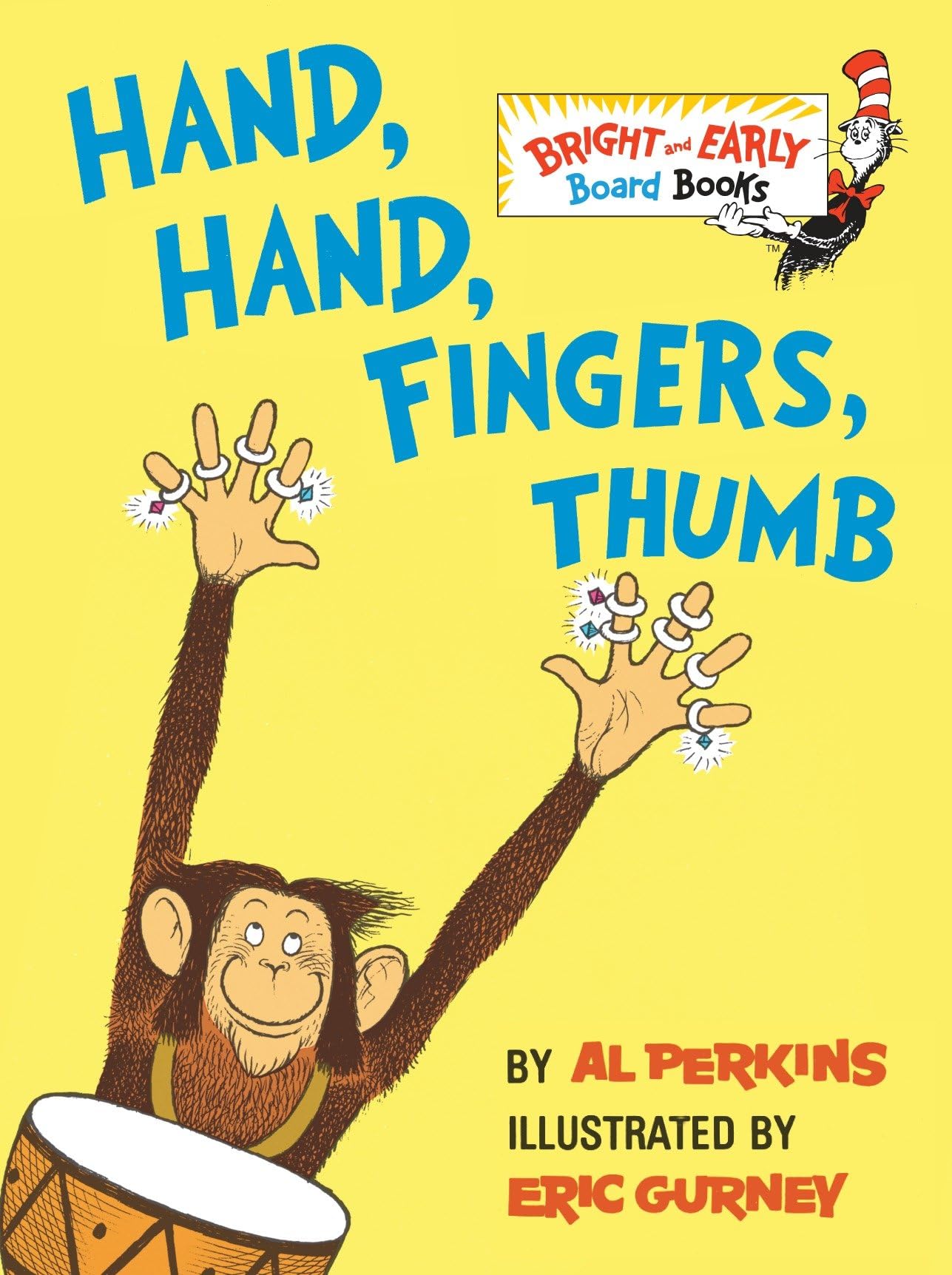 Hand, Hand, Fingers, Thumb (Bright & Early Board Books),Used