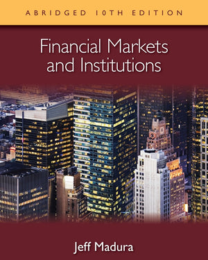 Financial Markets and Institutions, Abridged Edition (with StockTrak Coupon),Used