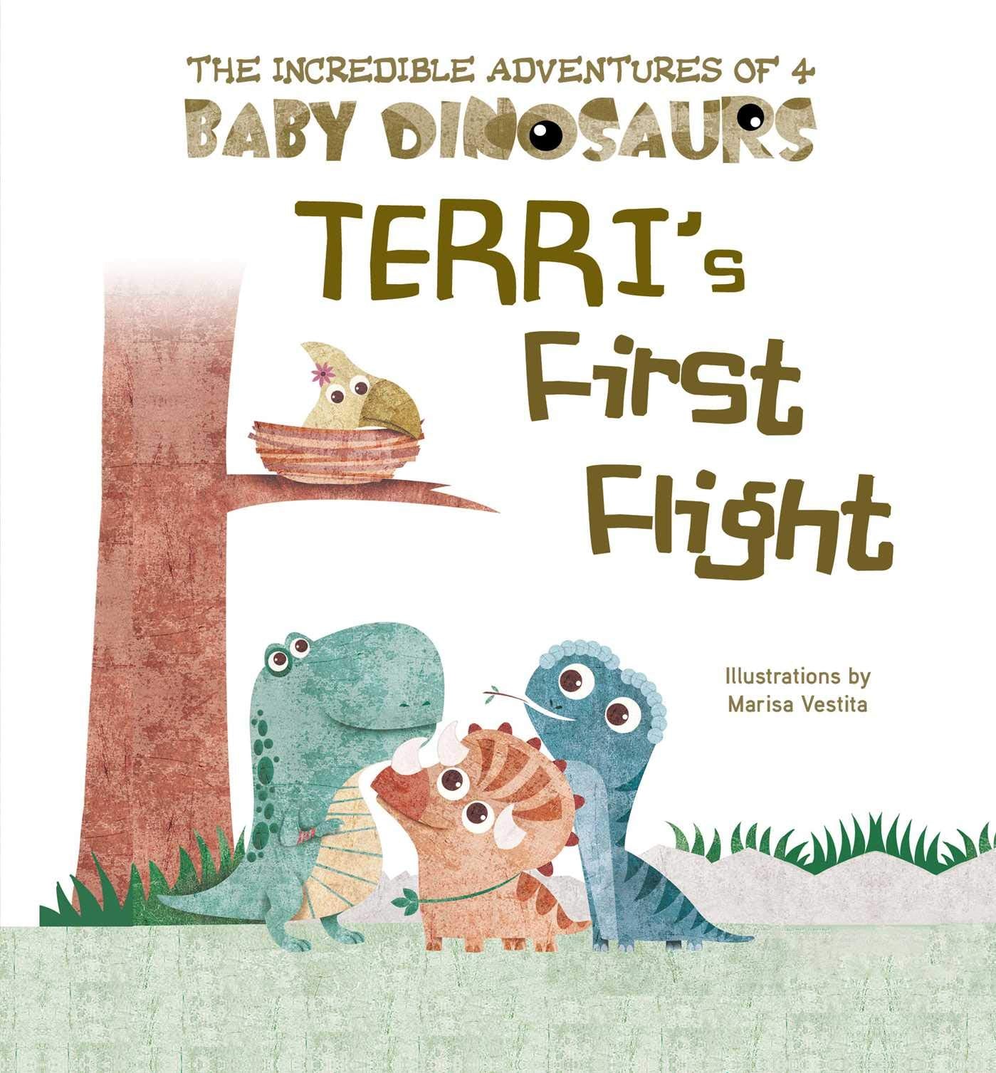 Terri's First Flight (The Incredible Adventures of 4 Baby Dinosaurs),Used