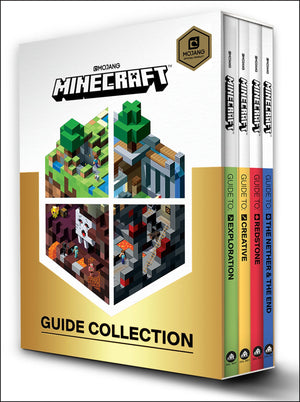 Minecraft: Guide Collection 4Book Boxed Set (2018 Edition): Exploration; Creative; Redstone; The Nether & the End,Used