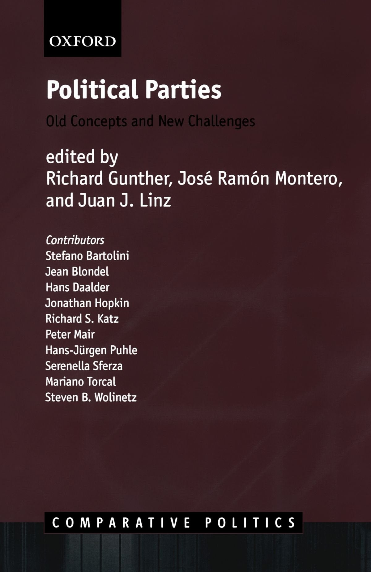 Political Parties: Old Concepts and New Challenges (Comparative Politics),Used