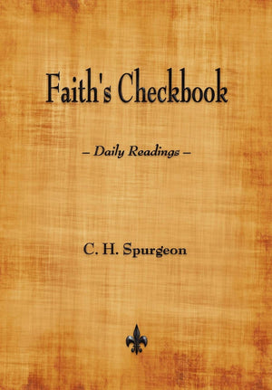 Faith'S Checkbook,Used