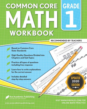 1st grade Math workbook: CommonCore Math Workbook,Used